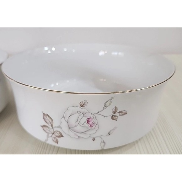 Set Of 2 Johann Haviland Sweetheart Rose Serving Bowls - Picture 2 of 5